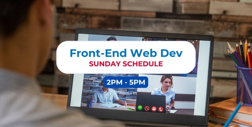 Front-end Training Sunday Schedule